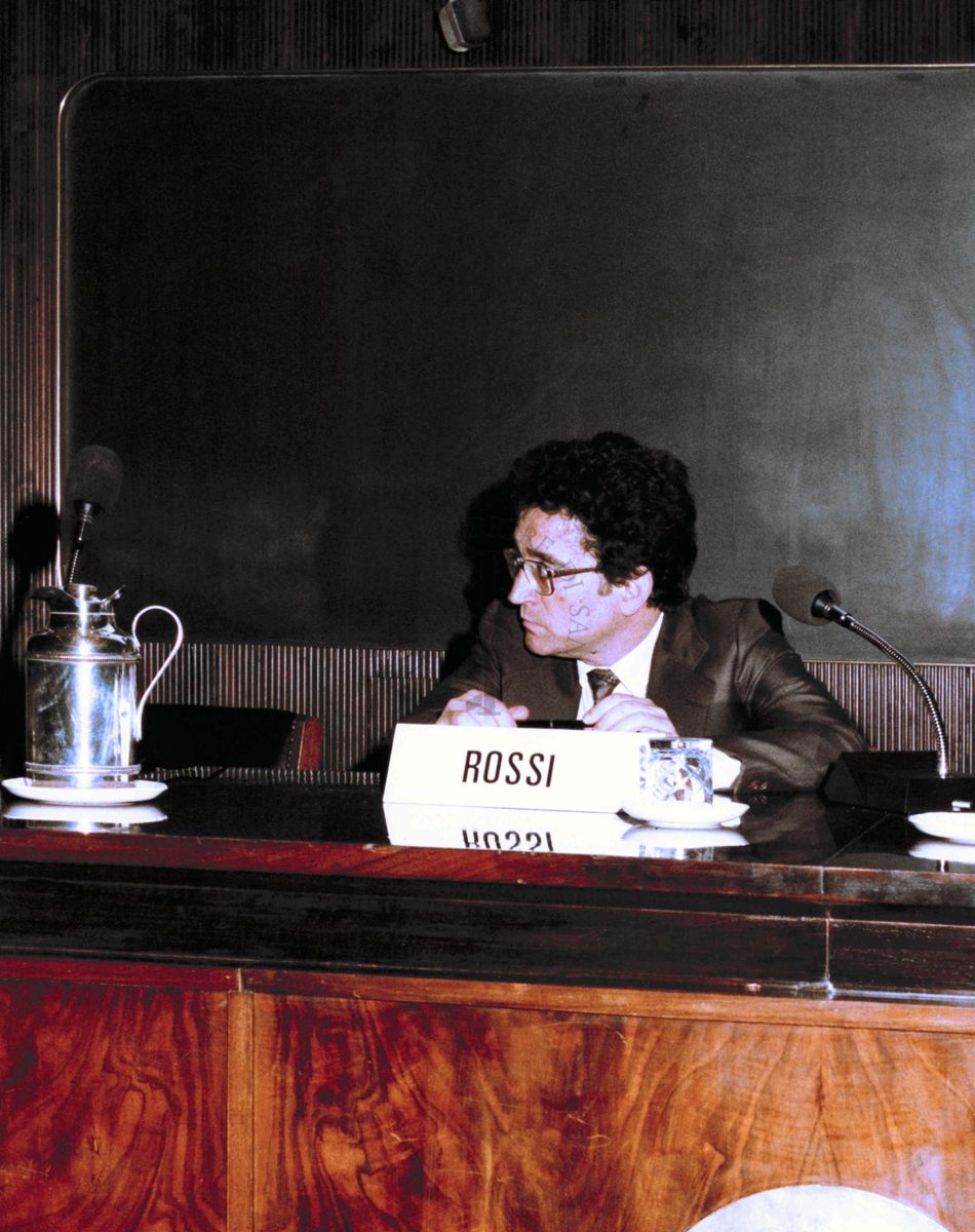 Prof. Giovanni Battista Rossi in Aula Magna
