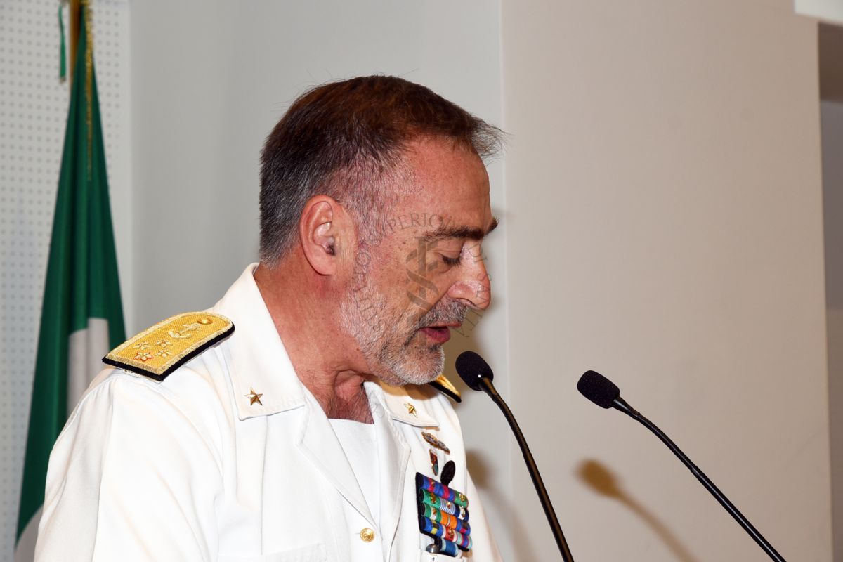 Intervento dell'Ammiraglio e Capo di Stato Maggiore della Marina Militare Italiana Enrico Credendino