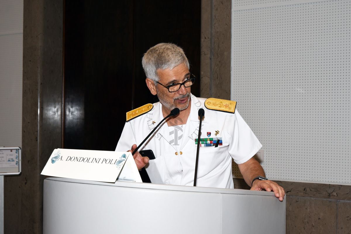 Intervento del Dott. Antonio Dondolini Poli, Ammiraglio e Medico della Marina Militare Italiana