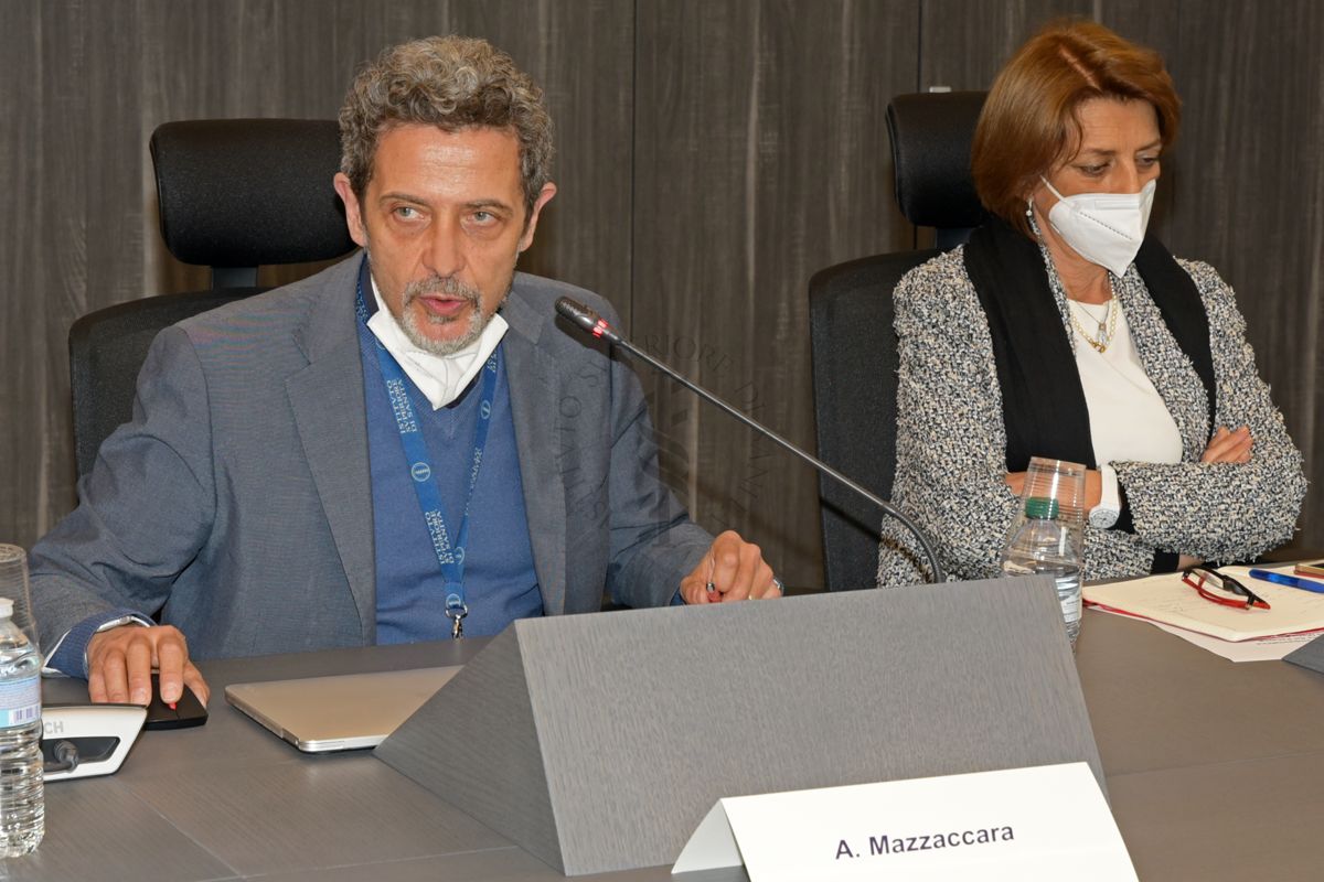 Intervento del Responsabile del Servizio Formazione dell'ISS, Dott. Alfonso Mazzaccara