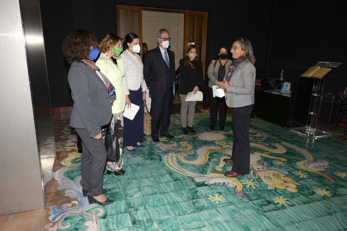 Museo dell'Istituto Superiore di Sanità: la Dott. Paola De Castro riceve i rappresentanti dell'IILA