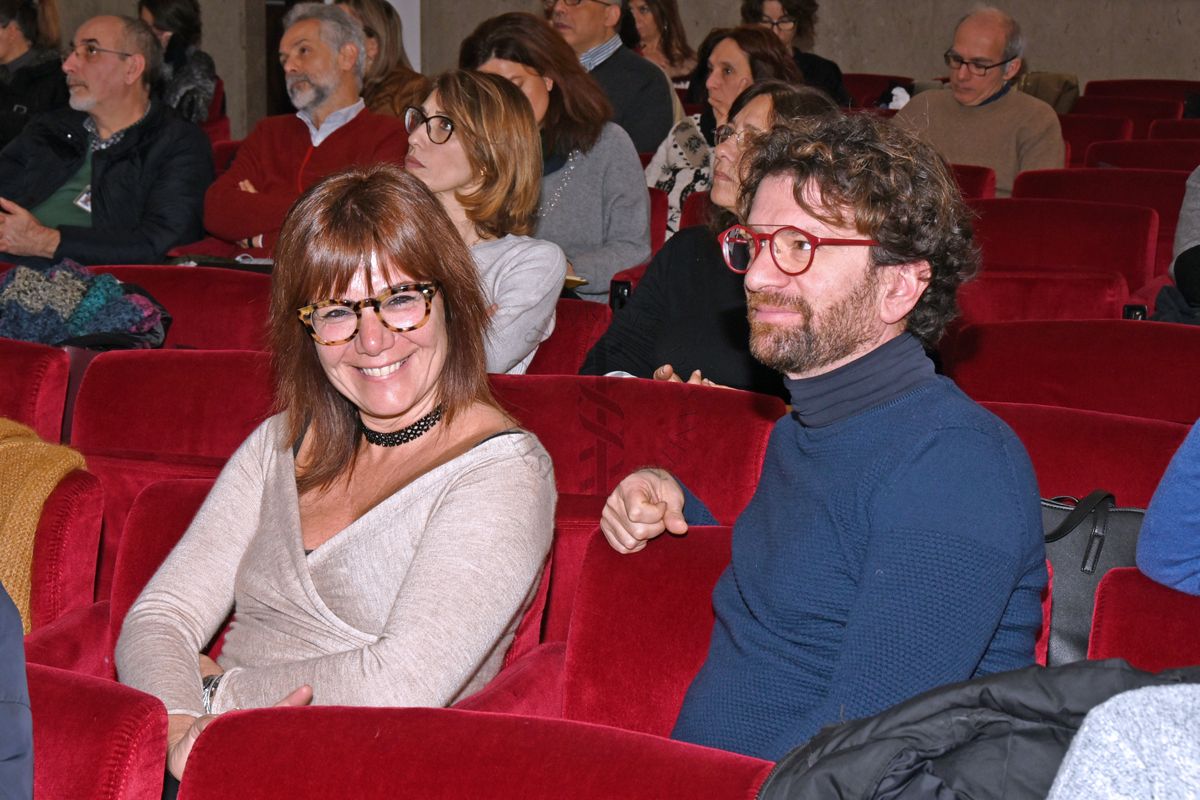 Tra i partecipanti al Convegno, in primo piano, Alessandra Fuglieni del Servizio Comunicazione Scientifica dell'Istituto Superiore di Sanità (a sinistra)