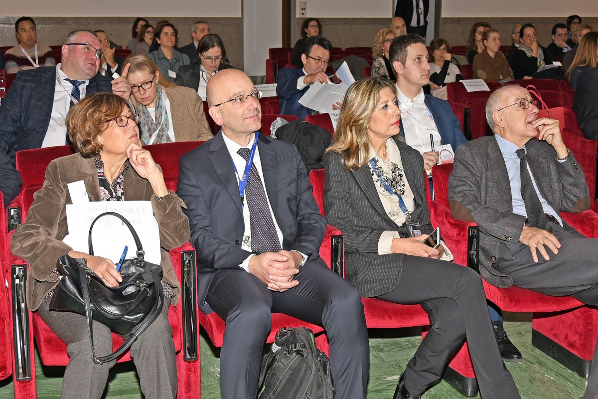 Aula Pocchiari ISS, Summit PHACEE: Annalisa Pantosti, Luca Busani, Paola Stefanelli e Gianni Rezza