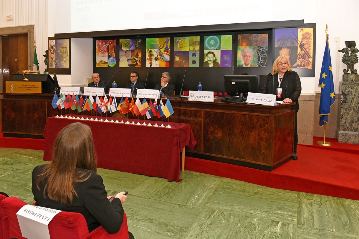 Aula Pocchiari ISS, Summit PHACEE: Intervento di Mira Dasic, Roberto Antonione, Luigi Bertinato e Prof. Silvio Brusaferro