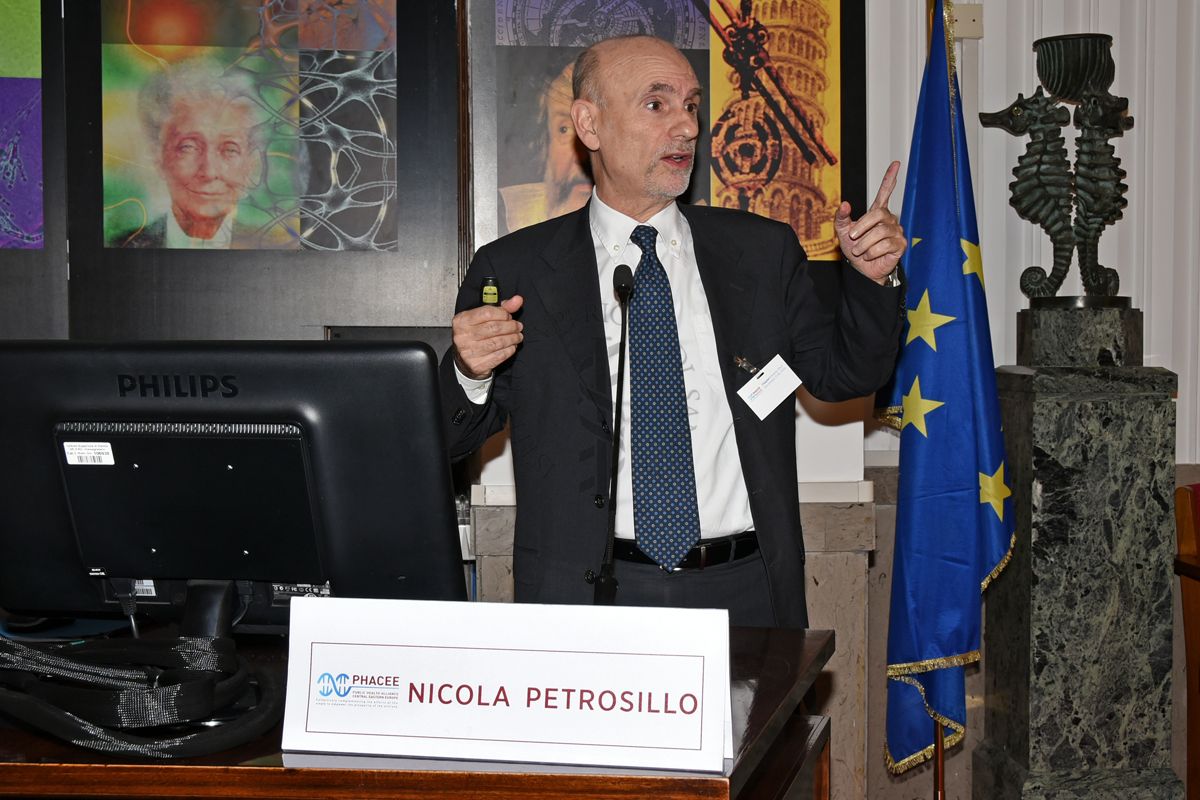 Aula Pocchiari ISS, Summit PHACEE: intervento di Nicola Petrosillo