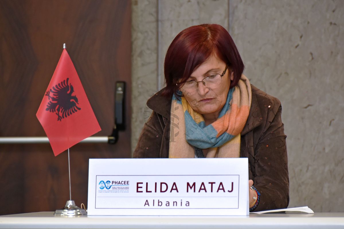 Aula Pocchiari ISS, Summit PHACEE: Elida Mataj