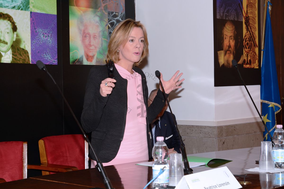 Intervento del Ministro della Salute Beatrice Lorenzin