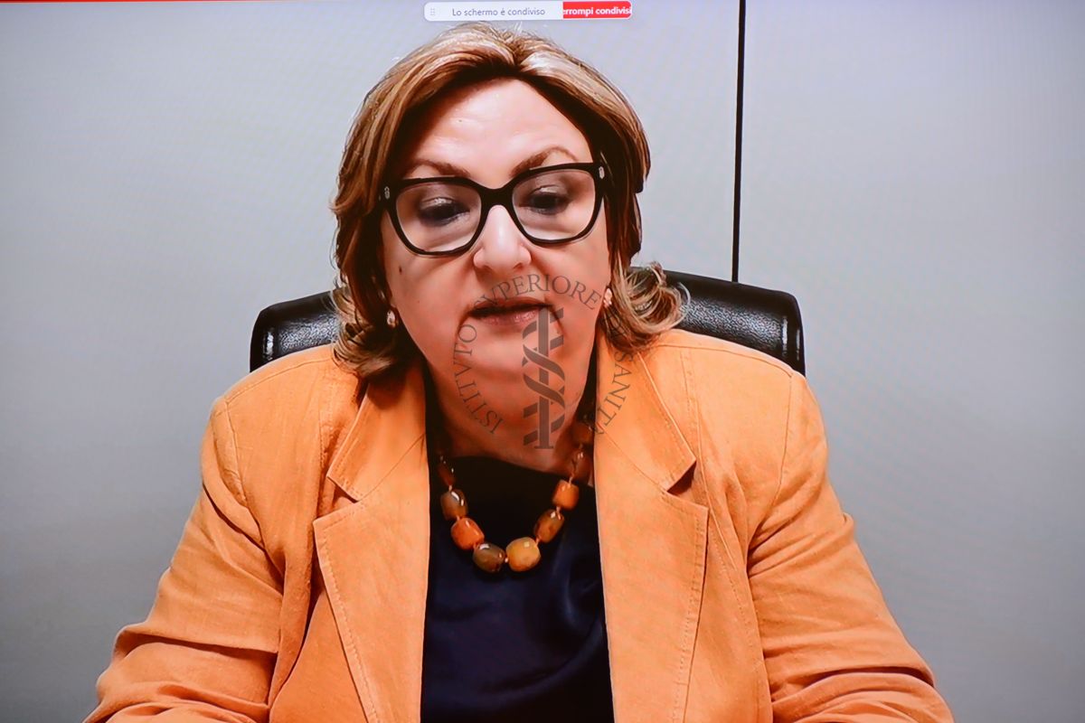 La Dottoressa Maria Grazia Lagana' del Ministero della Salute in video-collegamento