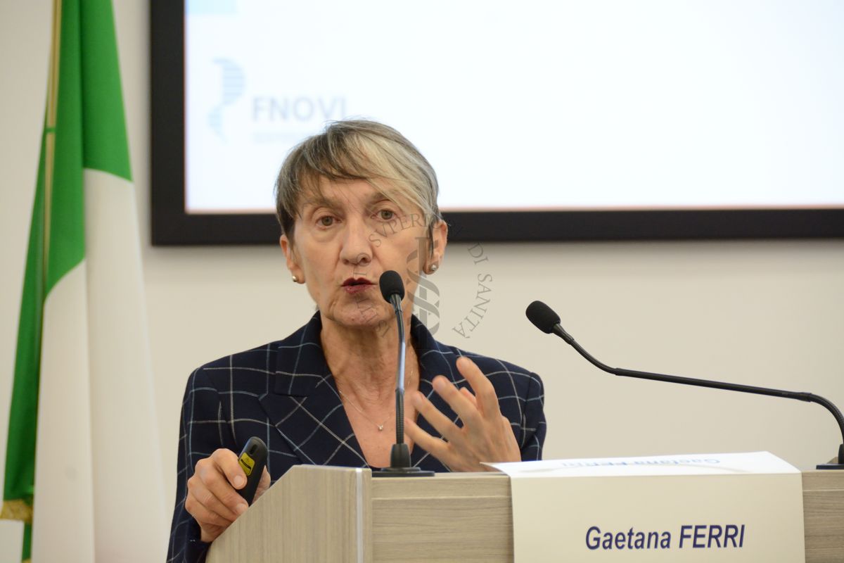 Intervento della Prof. Gaetana Ferri (FNOVI - Federazione Nazionale Ordini Veterinari Italiani)