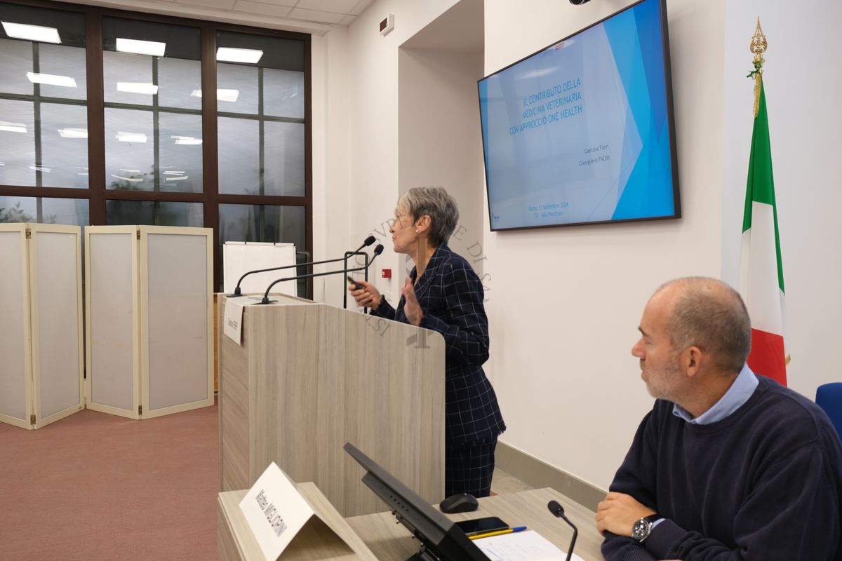 Intervento della Prof. Gaetana Ferri (FNOVI - Federazione Nazionale Ordini Veterinari Italiani)