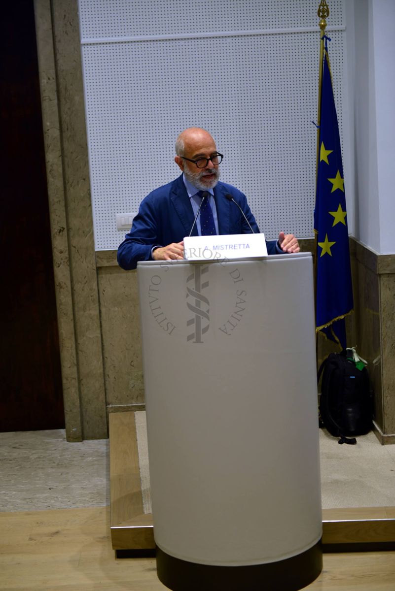 Intervento del Dott. Antonio Mistretta, Responsabile del Servizio Comunicazione Scientifica dell'Istituto Superiore di Sanità