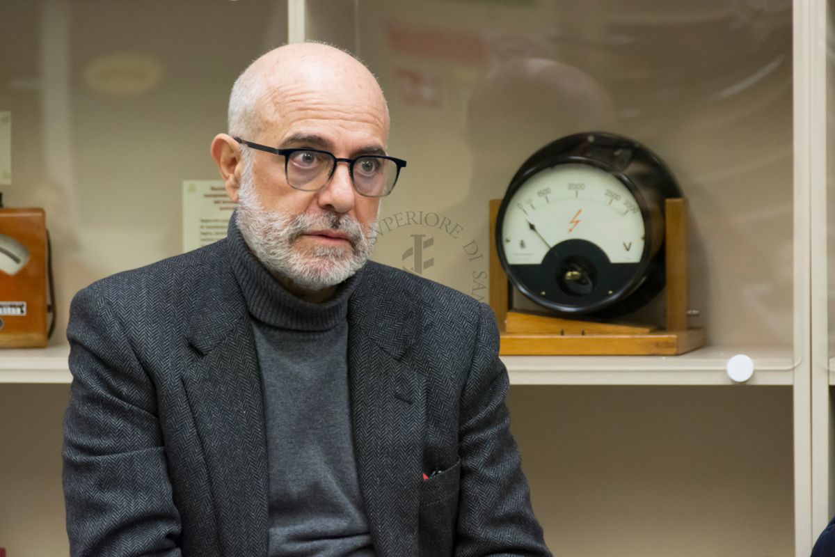 Il Prof. Antonio Mistretta, Responsabile del Servizio Comunicazione Scientifica dell'ISS