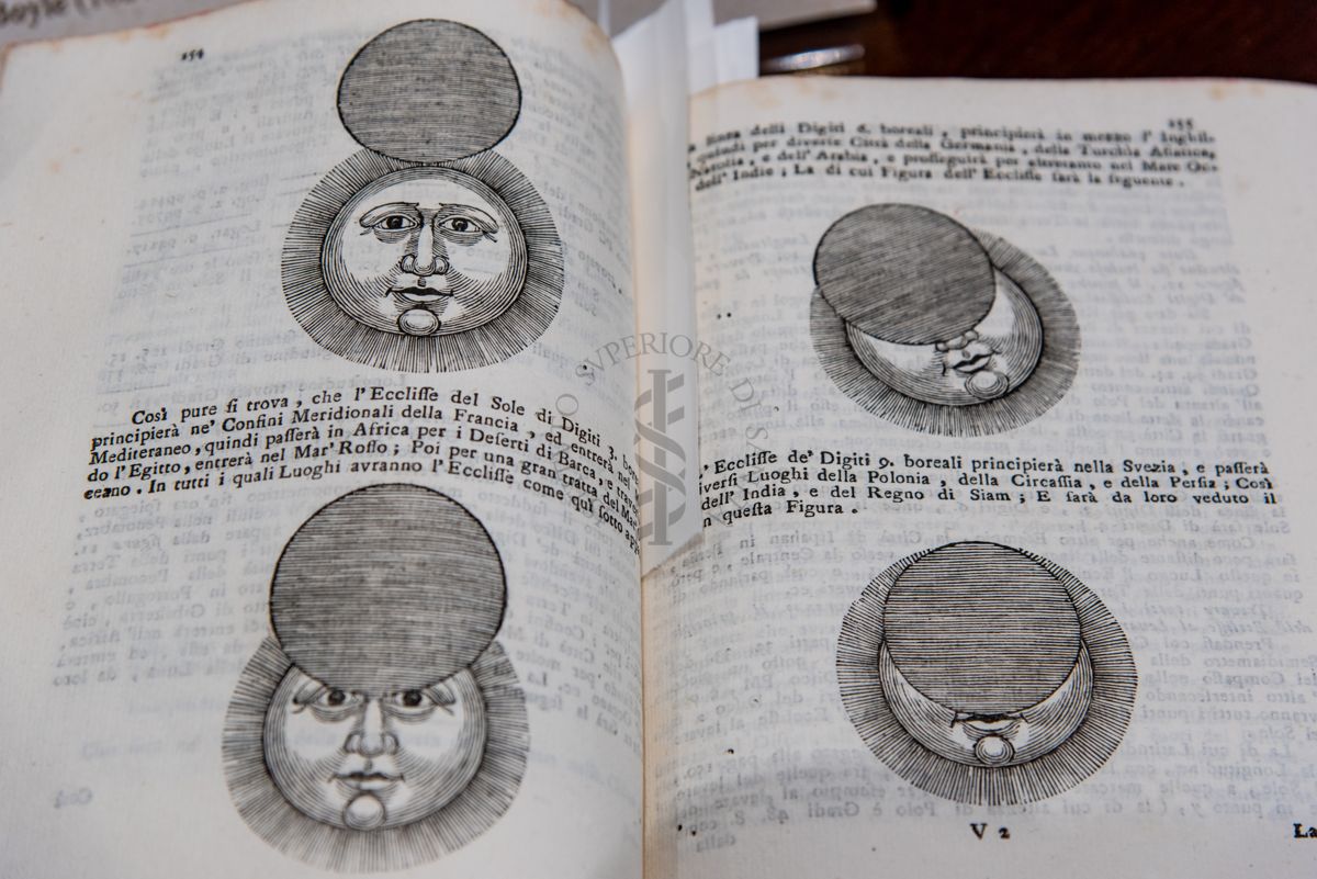 Uno dei libri del Fondo Rari della Biblioteca