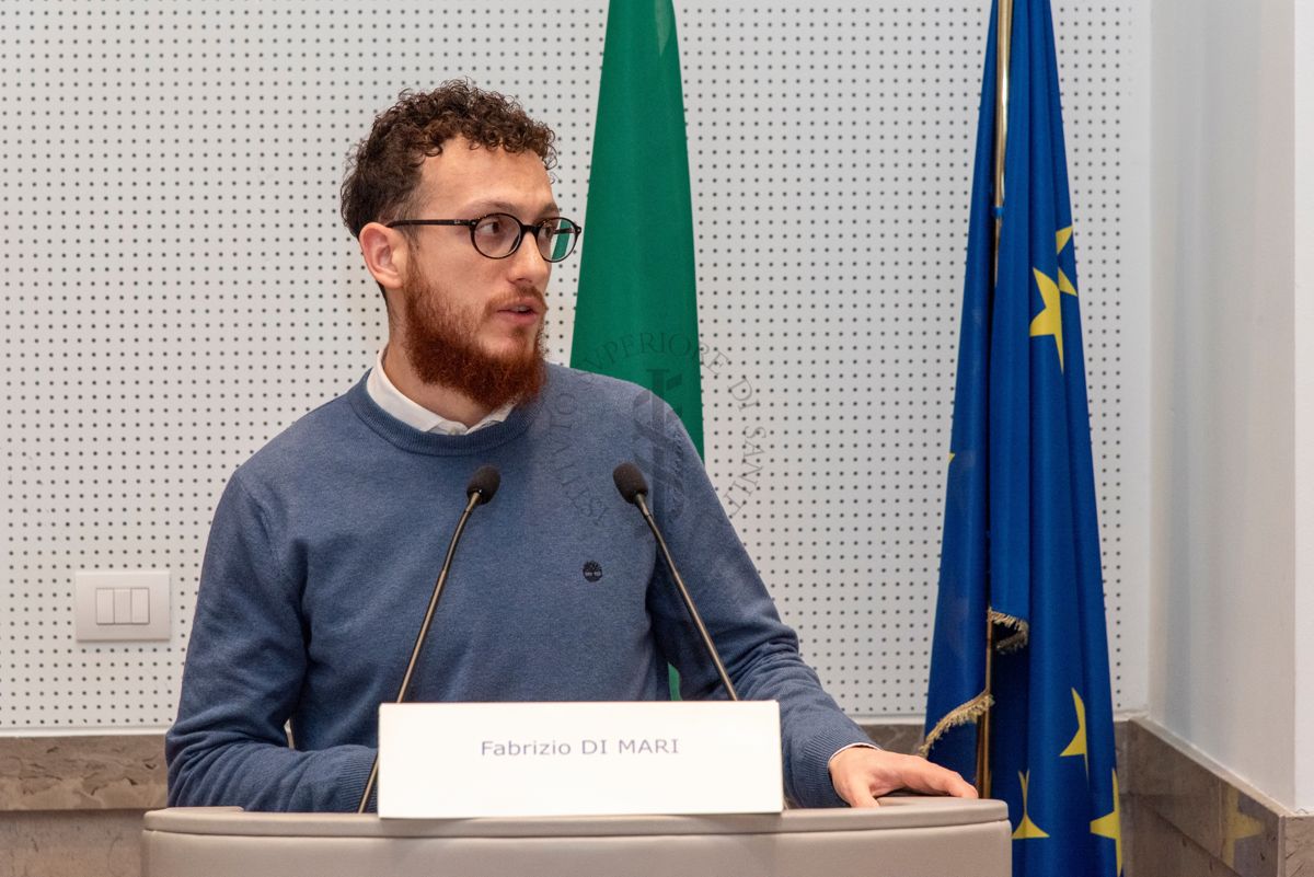 Intervento del PhD student in Scienze Statistiche, Fabrizio di Mari