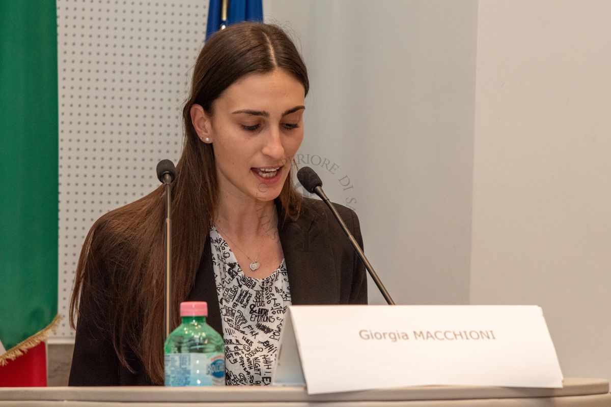 Intervento della Dott.ssa Giorgia Macchioni, PhD in Farmacologia e Tossicologia presso La Sapienza Università di Roma