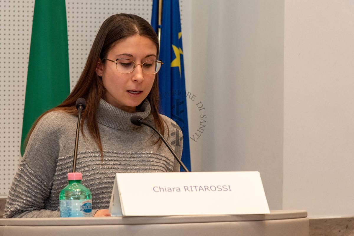 Intervento della Dott.ssa Chiara Ritarossi, PhD in Biologia presso l'Istituto Superiore di Sanità