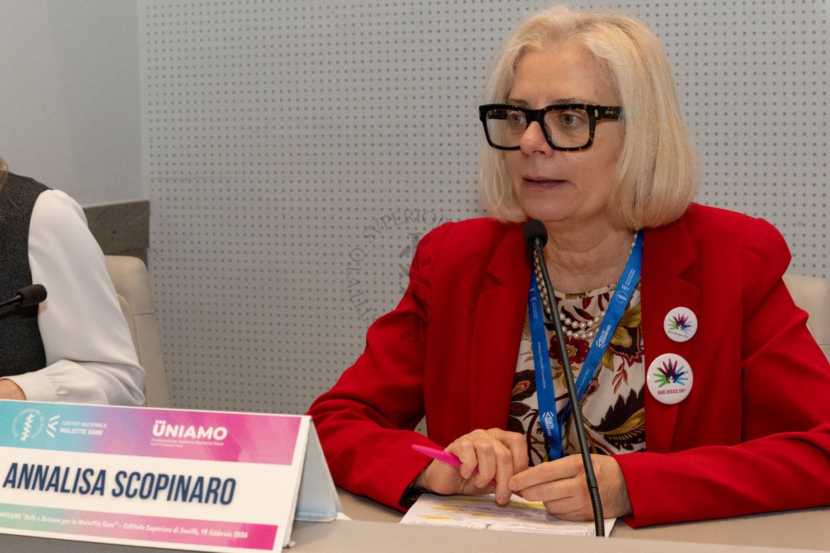 Intervento della Dott.ssa Annalisa Scopinaro, Presidente della Federazione Italiana Malattie Rare