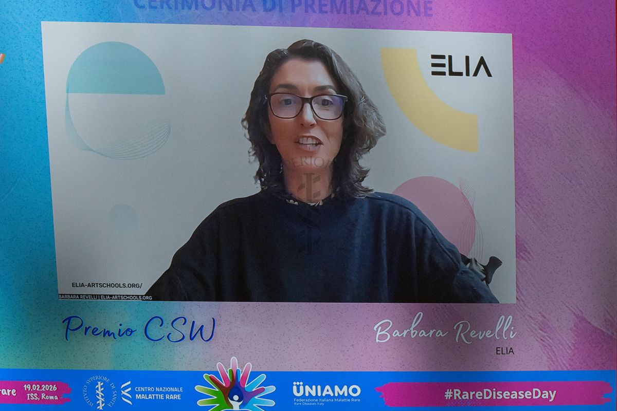 Intervento da remoto di Barbara Revelli, Responsabile dei Programmi presso ELIA, la rete europea di istituti di istruzione artistica superiore connessa a livello globale