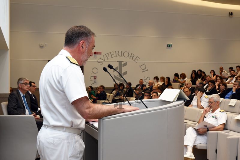 Intervento dell'Ammiraglio e Capo di Stato Maggiore della Marina Militare Italiana Enrico Credendino