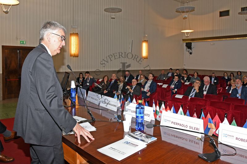 Aula Pocchiari ISS, Summit PHACEE: intervento del Prof. Silvio Brusaferro (Presidente Istituto Superiore di Sanità)