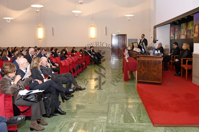 Aula Pocchiari ISS, Summit PHACEE: Intervento di Luca Rosi, Roberto Antonione, Luigi Bertinato e Mira Dasic