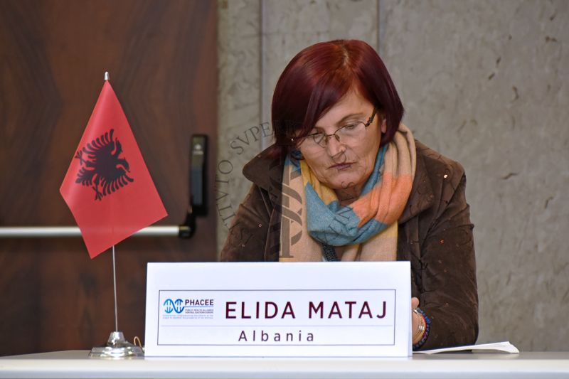 Aula Pocchiari ISS, Summit PHACEE: Elida Mataj