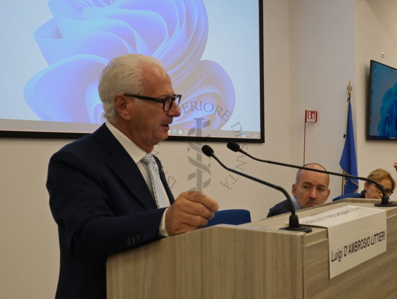 Intervento del Prof. Luigi D'Ambrosio Littieri