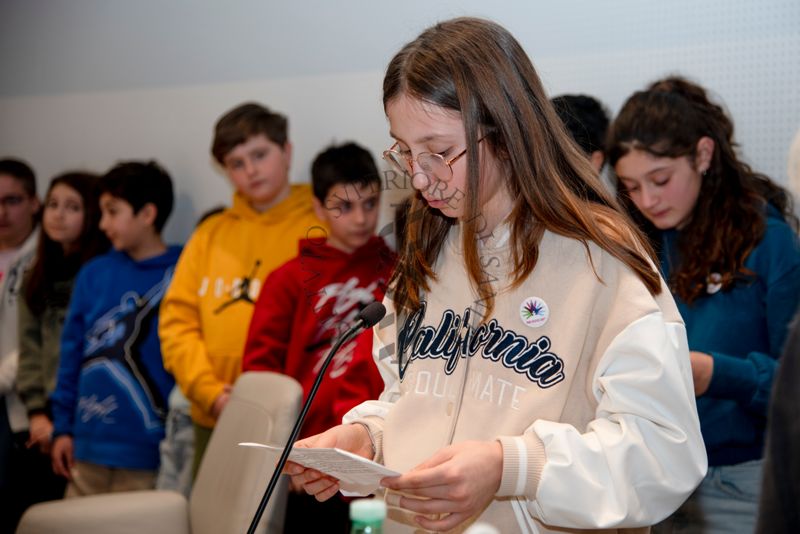 Intervento di una compagna di classe di Emma, della scuola primaria IC "Anna Fraentzel Celli"