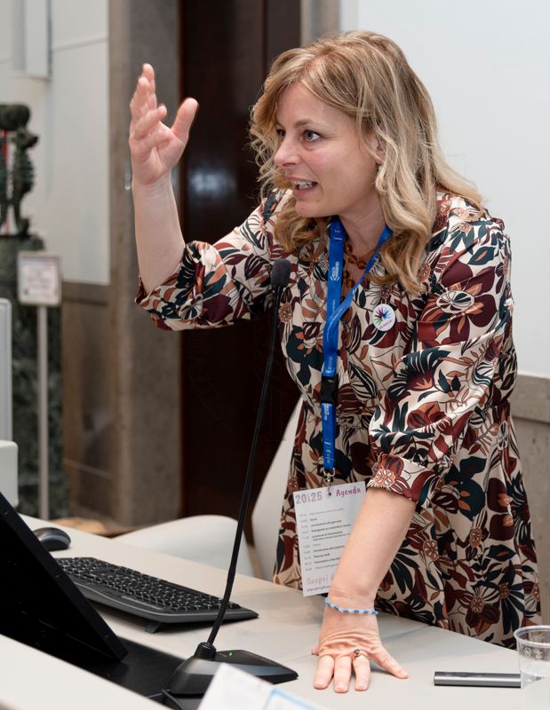 Intervento conclusivo della Dott.ssa Amalia Egle Gentile, responsabile del Laboratorio di Health Humanities, Centro Nazionale Malattie Rare dell'Istituto Superiore di Sanità