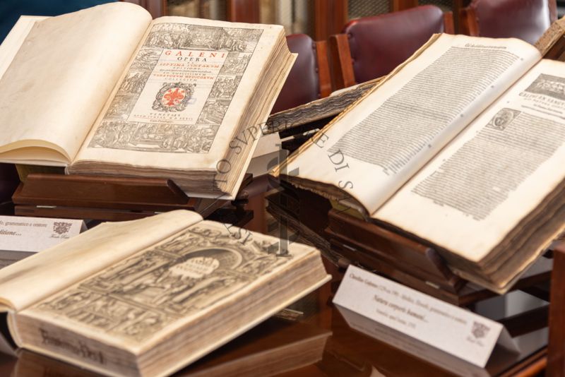 Alcuni volumi del Fondo Antico della Biblioteca dell'ISS