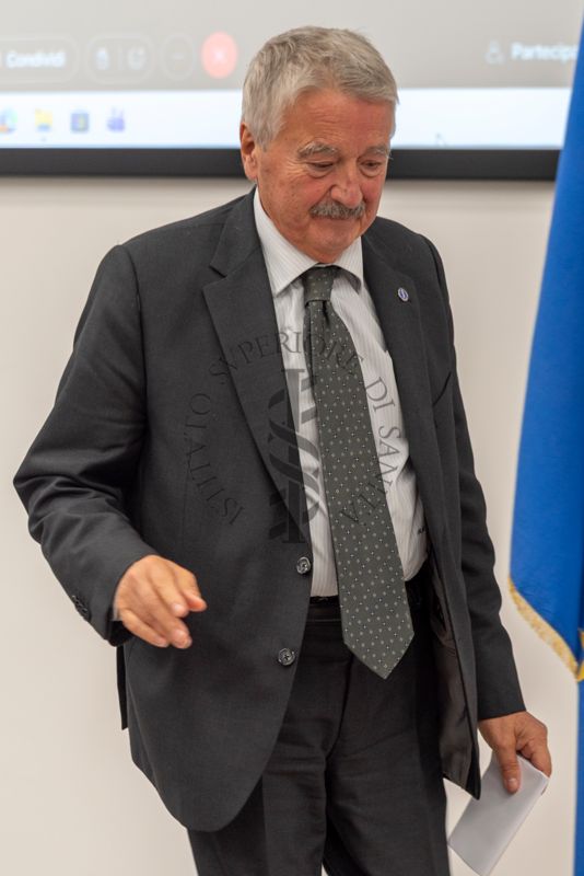 Il Prof. Rocco Bellantone, Presidente dell'Istituto Superiore di Sanità