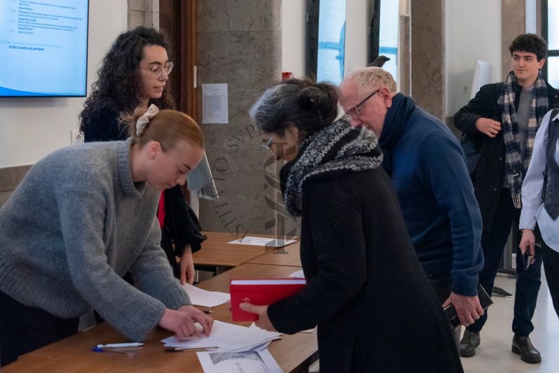 Registrazione dei partecipanti al Congresso PhD Day del 19 gennaio 2026