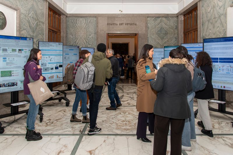 L'arrivo di alcuni partecipanti al Congresso PhD Day del 19 gennaio 2026