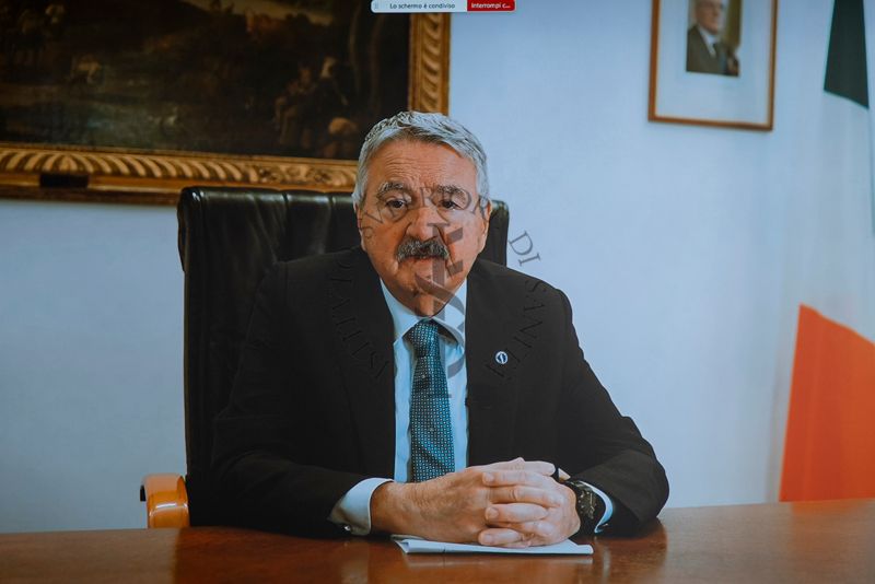 Intervento in video conferenza del Prof. Antonio Bellantone, Presidente dell'Istituto Superiore di Sanità