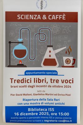Scienza & Caffè in Biblioteca - Tredici libri, 3 voci