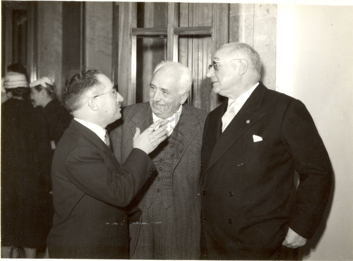 Conferenza del Prof. Marcello Ricci tenuta nell'Aula Magna dell'Istituto Superiore di Sanità