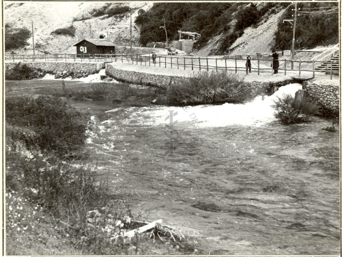 Sorgenti del Peschiera (Rieti) Sbocco di galleria