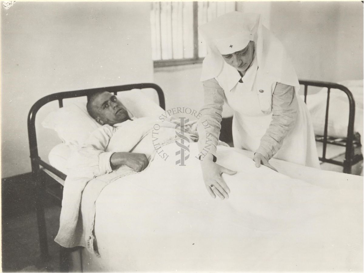 Paziente inoculato a mezzo di anofeli infetti