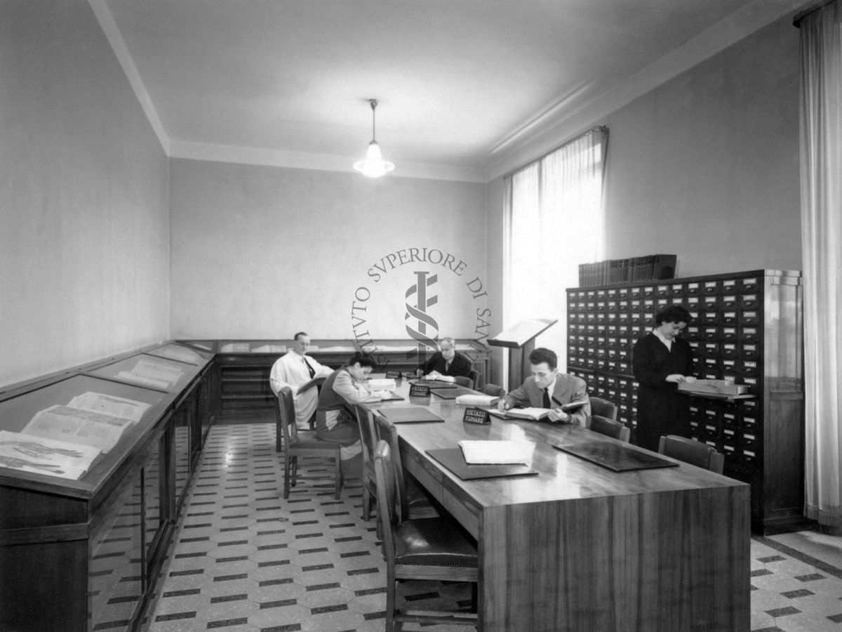 Sala di lettura della Biblioteca centrale