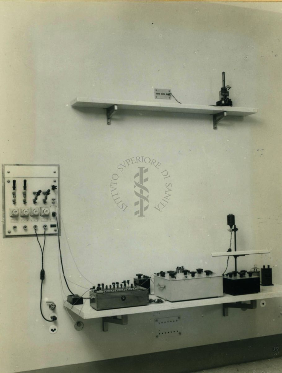 Immagine di un potenziometro del laboratorio di Fisica dell'Istituto Superiore di Sanità