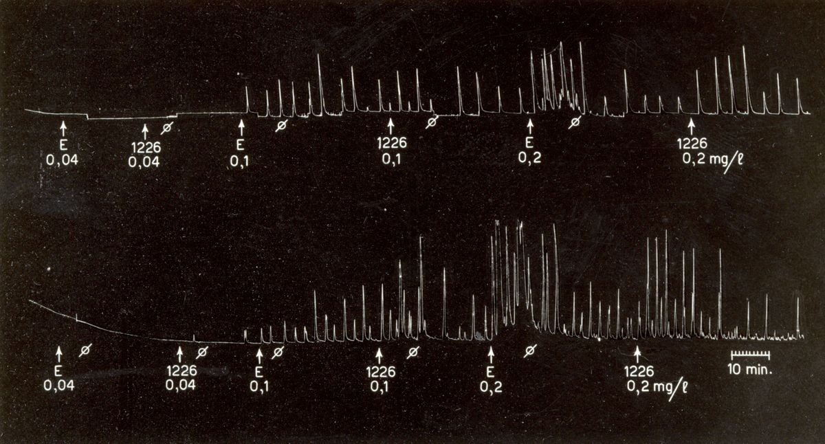 Derivati oxitocici - azione comparata del 1226 I.S.e dell'Ergometrina