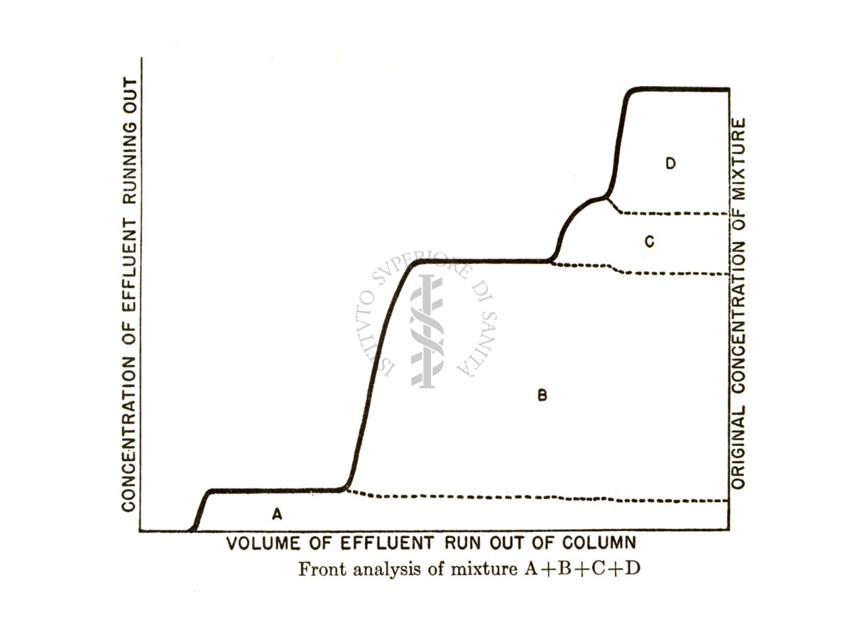 Diagramma analisi frontale (Tiselius)