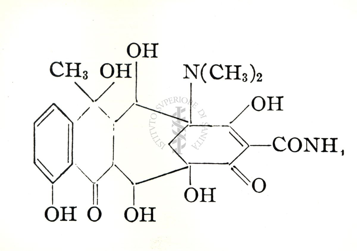 The structure of Terramycin