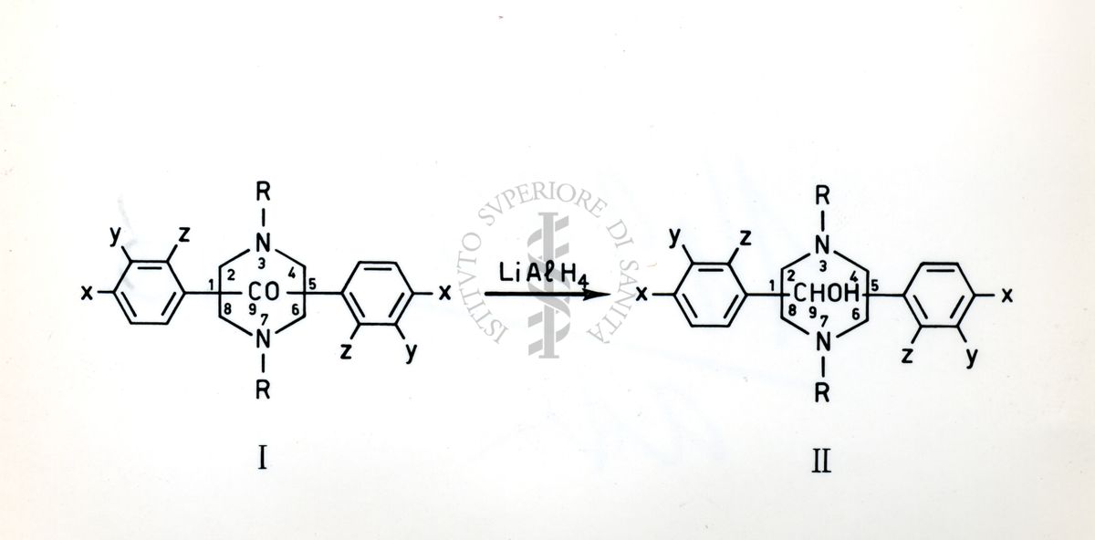 Sintesi nella serie dell'1-5-difenil-bispidin-9-one e dell'difenil-bispidin-9-olo