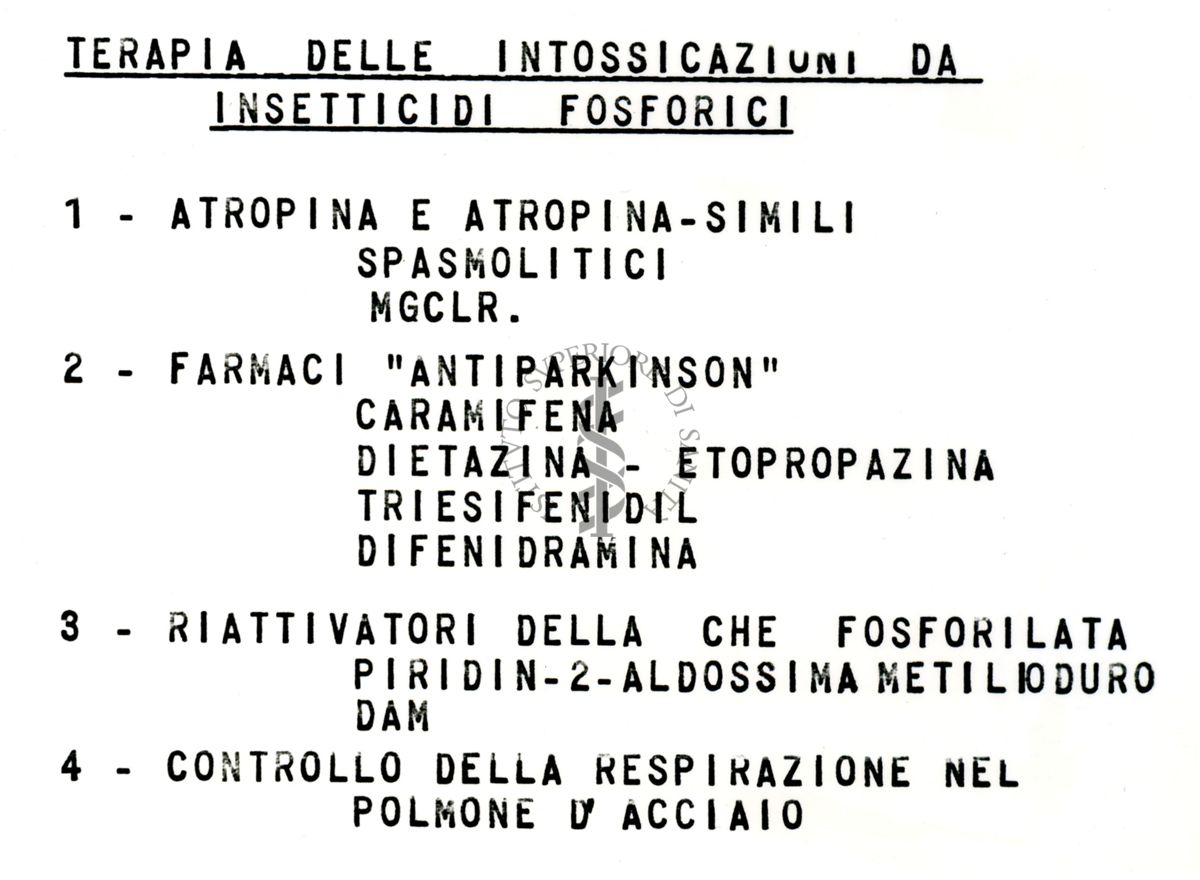 Farmacologia e tossicità degli insetticidi