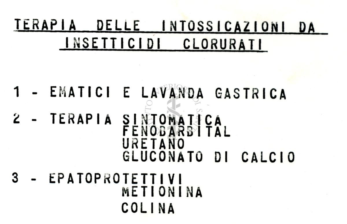 Farmacologia e tossicità degli insetticidi