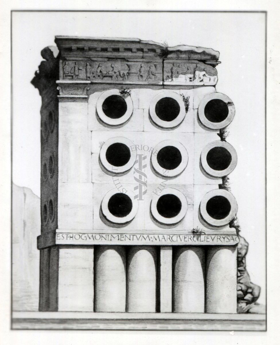Il sepolcro del fornaio romano Eurisace presso Porta Maggiore