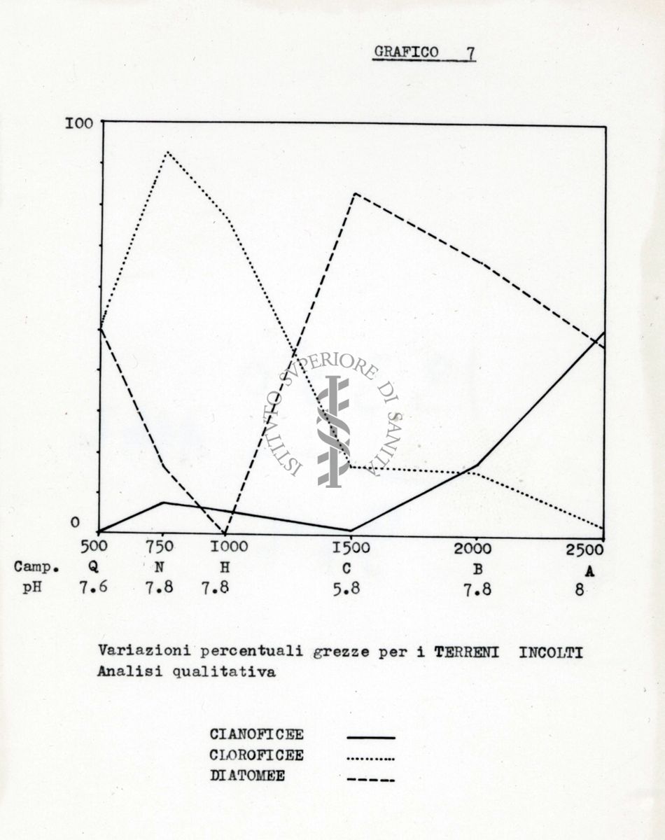 Diagramma di alghe