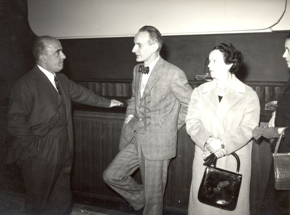 Conferenza del Prof. Leon Velluz di Francia tenutasi il 26 aprile 1960 nella sala dei Convegni dell'Istituto Superiore di Sanità