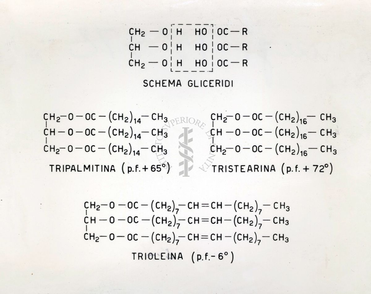 Immagine rappresentante formule chimiche per alcune sostanze